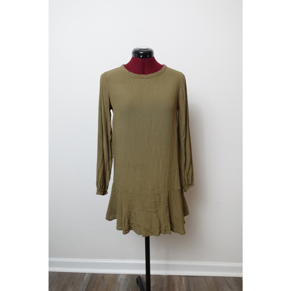 GAP Summer Olive Green Mini Dress